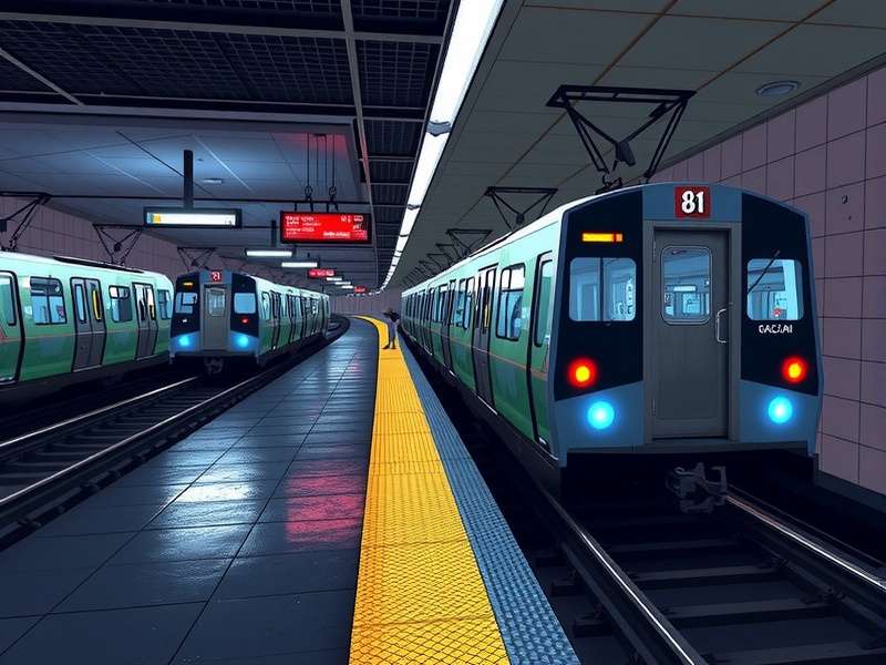 Metro station in Metro Football Legend